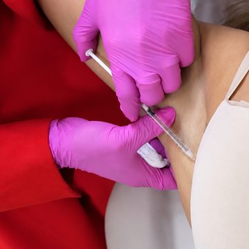 Botox axila
